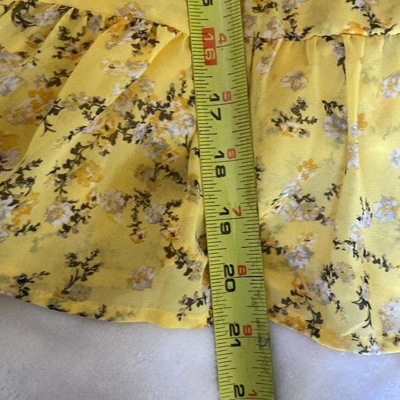 INC sheer floral boho blouse NWT Small Macys - Picture 8 of 9